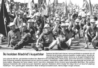 İKİ KOLDAN MADRİD’İ KUŞATTILAR