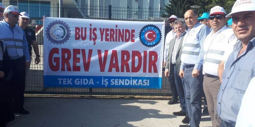 BARİLLA İŞÇİSİ GREVE BAŞLADI
