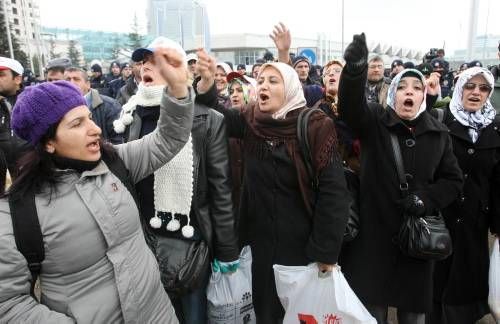 TEKEL İŞÇİLERİNE MÜDAHALE – ANKARA