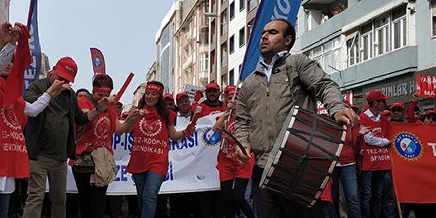 KUTLAMALARDA TÜRK-İŞ FARKI