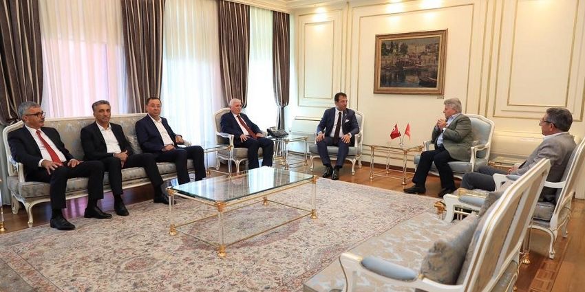 SENDİKALARDAN İBB BAŞKANINA ZİYARET