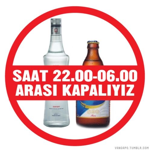 BİRAYA BİR KISITLAMA DAHA