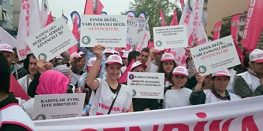 8 MART DÜNYA EMEKÇİ KADINLAR GÜNÜMÜZ KUTLU OLSUN