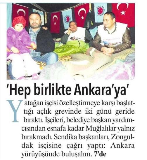 HEP BİRLİKTE ANKARA’YA