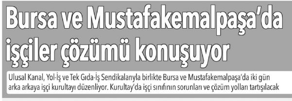 İŞÇİ KURULTAYI