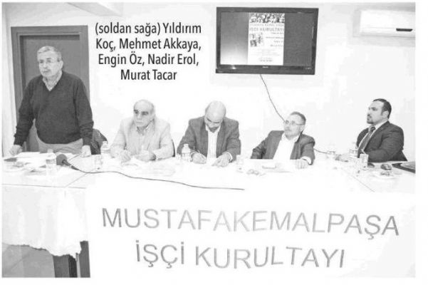 BURSALI İŞÇİ ÖNDERLERİ KURULTAY’DA BULUŞTU