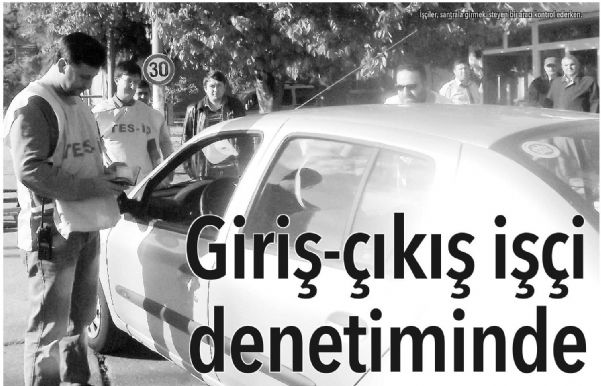 GİRİŞ ÇIKIŞ İŞÇİ DENETİMİNDE