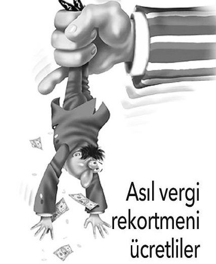 ASIL VERGİ REKORTMENİ ÜCRETLİLER