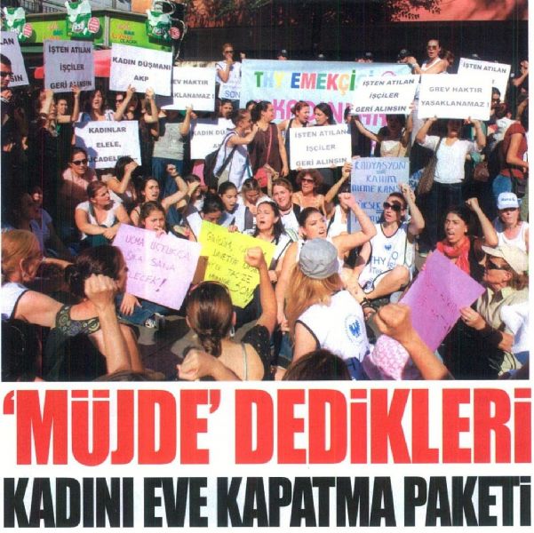 ‘MÜJDE’ DEDİKLERİ KADINI EVE KAPATMA PAKETİ