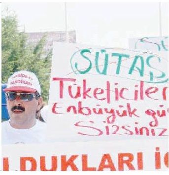 SÜTAŞ ÜRÜNLERİNİ BOYKOT ÇAĞRISI