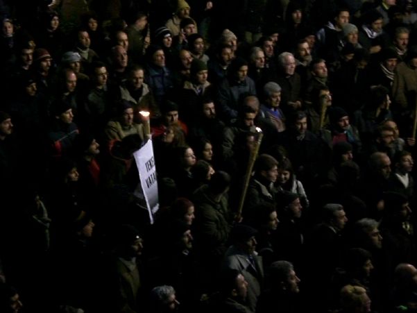 TEKEL İŞÇİLERİ OTURMA EYLEMİNDE 15-18/01/2010