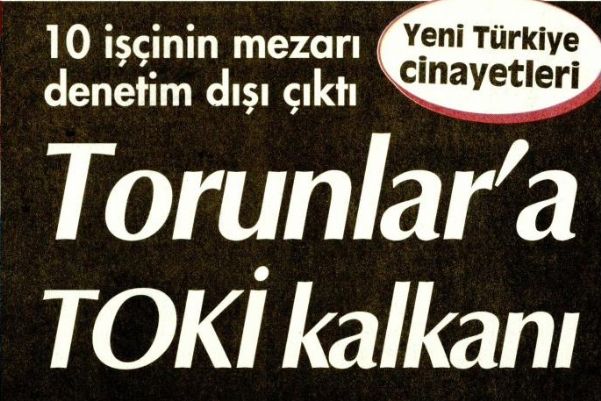 TORUNLARA TOKİ KALKANI