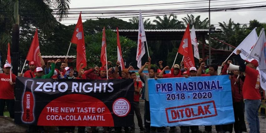 COCA COLA ENDONEZYA’DA HAK MÜCADELESİ DEVAM EDİYOR