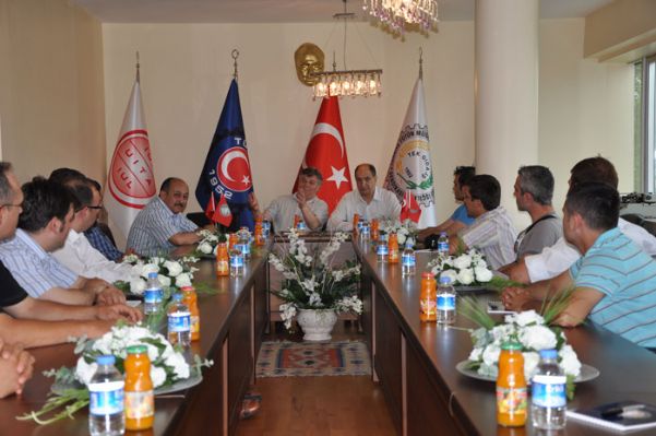 MAHMUDİYE KAYNAK SU ÇALIŞANLARI EVLERİNİ ZİYARET ETTİ