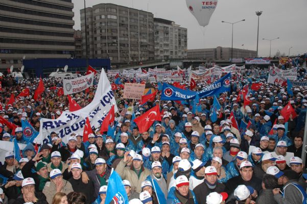 EKMEK, BARIŞ ÖZGÜRLÜK İÇİN DEMOKRASİ VE HAKLAR MİTİNGİ 18/01/2010