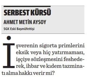 SGK PRİMLERİ YATIRILAMAYAN İŞÇİ TAZMİNATLARINI ALABİLİR Mİ?