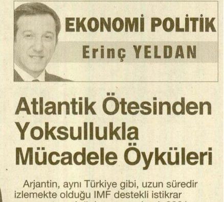 ATLANTİK ÖTESİNDEN YOKSULLUKLA MÜCADELE ÖYKÜLERİ