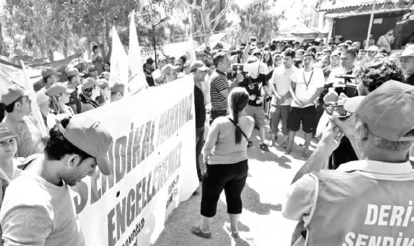 GENÇLİK KAMPINDA İŞÇİ RÜZGARI