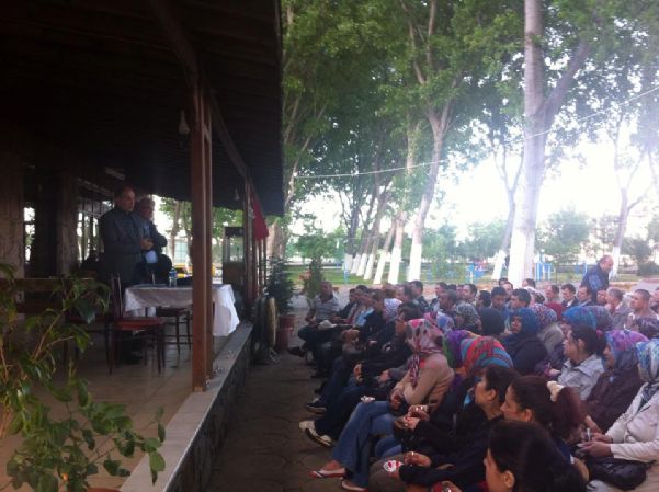 ANT GIDA (FORA ZEYTİN) İŞÇİLERİ İLE SÖZLEŞME BİLGİLENDİRME TOPLANTISI