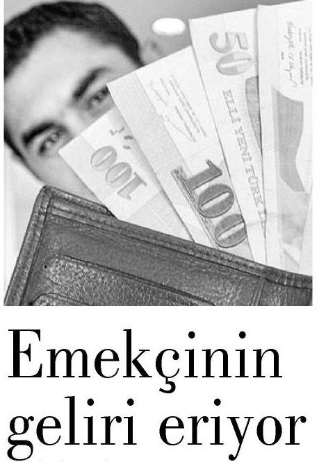 EMEKÇİNİN GELİRİ ERİYOR