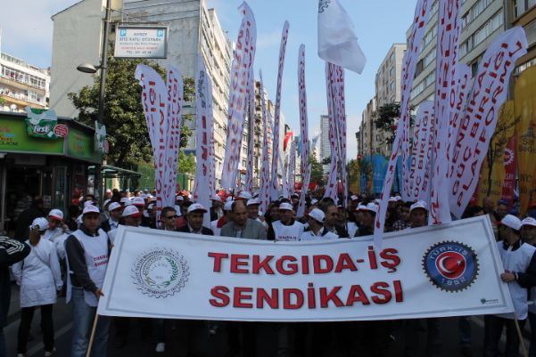 1 MAYISI COŞKUYLA KUTLADIK