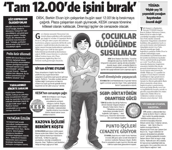 TAM 12:00’DE İŞİNİ BIRAK