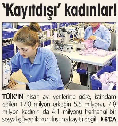 KAYITDIŞI KADINLAR