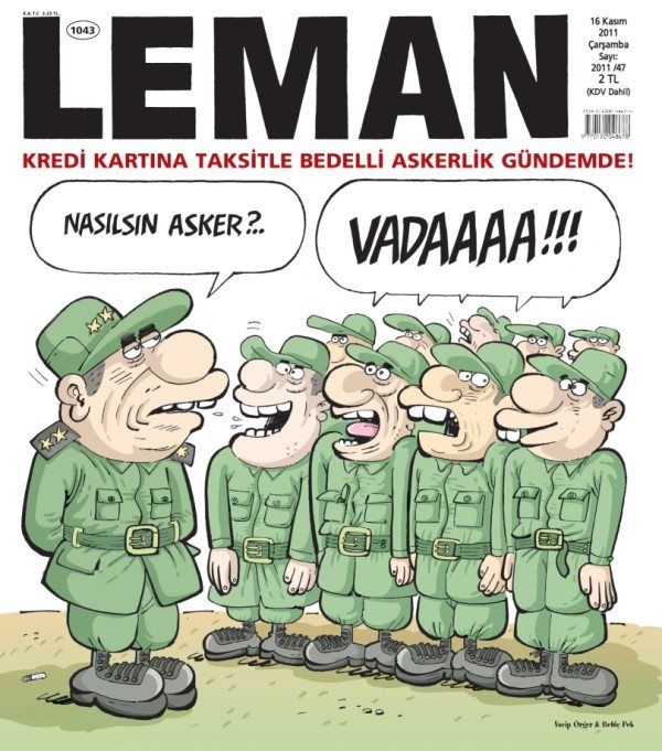 LEMAN DERGİSİ’NİN BEDELLİ YORUMU