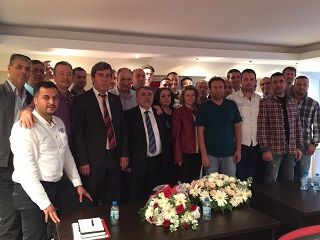 İZMİR 3 NO’LU ŞUBE TEMSİLCİLERİ İLE TOPLANTI YAPILDI