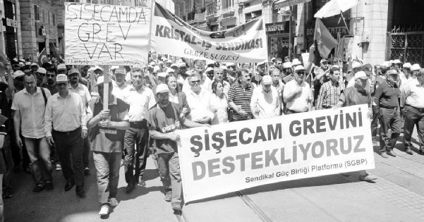 ŞİŞECAM İŞÇİLERİYLE GÜÇ BİRLİĞİ