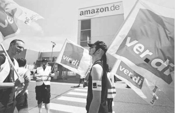 ONLİNE ALIŞVERİŞ ŞİRKETİNDE GREV