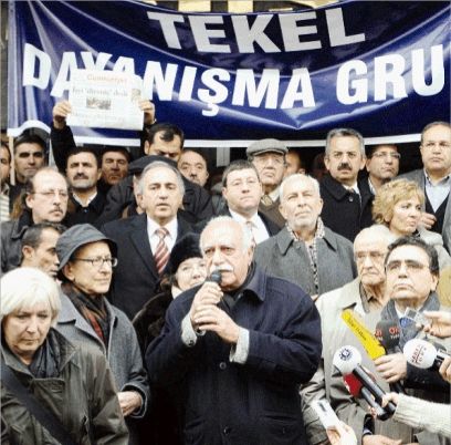 TEKEL İŞÇİLERİNE AYDIN DESTEĞİ