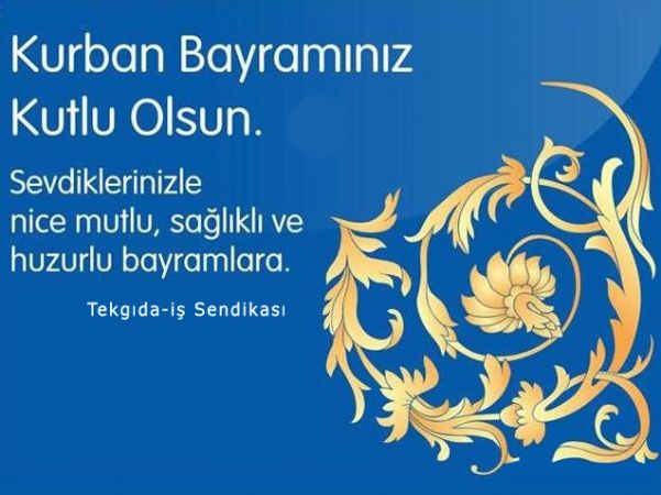 KURBAN BAYRAMINIZI KUTLARIZ