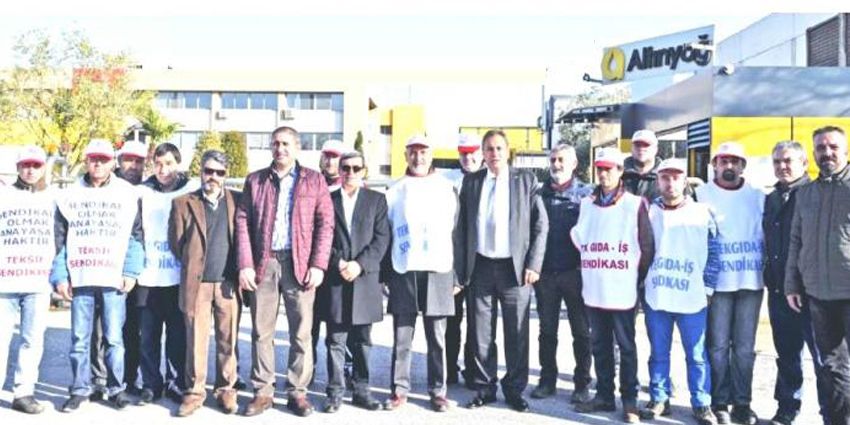 ALTINYAĞ’DA SENDİKA MÜCADELESİ
