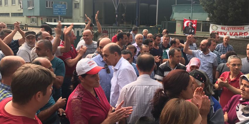 AROMA GREVİMİZ ANLAŞMA İLE SONUÇLANDI