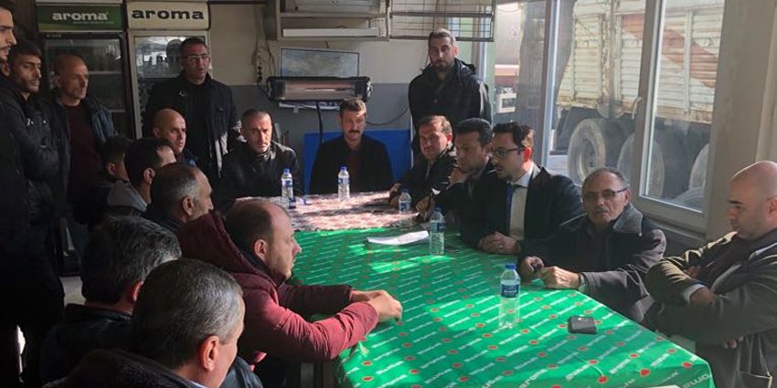 İŞTEN ÇIKARILAN AROMA İŞÇİLERİNE ZİYARET