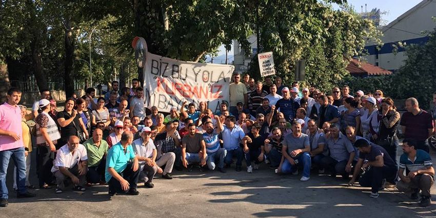 GREVDEKİ İŞÇİYE BBP’DEN DESTEK