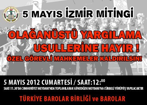 BAROLAR 5 MAYIS’TA MİTİNGE ÇAĞIRIYOR