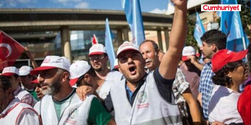 İŞÇİLERDEN DAYANIŞMA