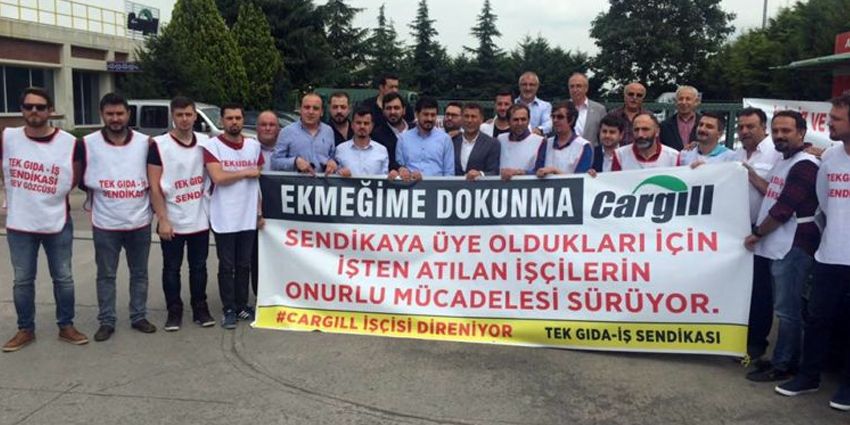 CARGİLL İŞÇİLERİNE ORHAN SARIBAL’DAN DESTEK ZİYARETİ