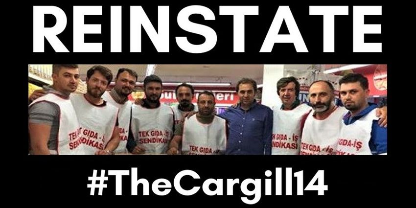 IUF CARGILL İŞÇİSİ İÇİN ULUSLARARASI SOSYAL MEDYA KAMPANYASI BAŞLATIYOR