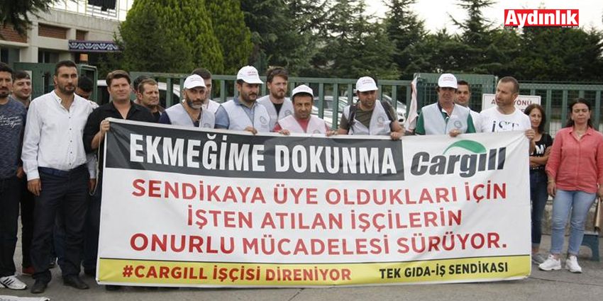 CARGİLL’DEN KÜSTAH HAREKET! İŞÇİLER AYRILDI, CARGİLL ÇİKOLATA DAĞITTI