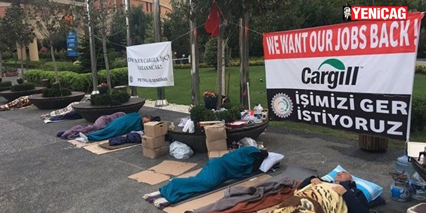 CARGİLL’DE DİRENİŞ 517 GÜNDÜR SÜRÜYOR