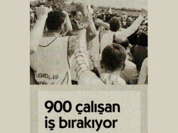 900 ÇALIŞAN İŞ BIRAKIYOR