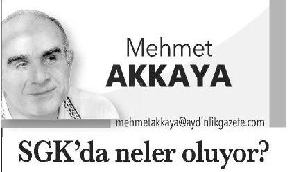 SGK’DA NELER OLUYOR?
