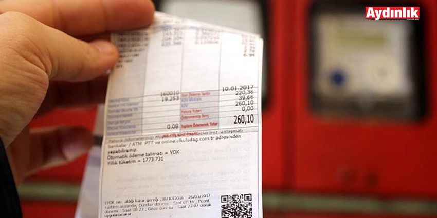 ASGARİ ÜCRETİN YÜZDE 18´İ ELEKTRİK VE DOĞALGAZA