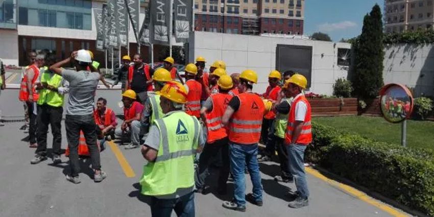 EMAAR’DA 5 GÜNDÜR DİRENEN İŞÇİLER KAZANDI