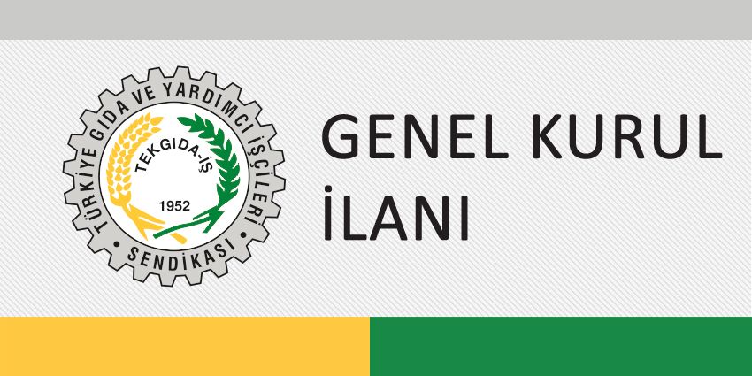 GENEL KURUL İLANI