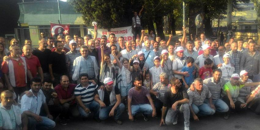 AROMA GREVİ 11. GÜNÜNDE