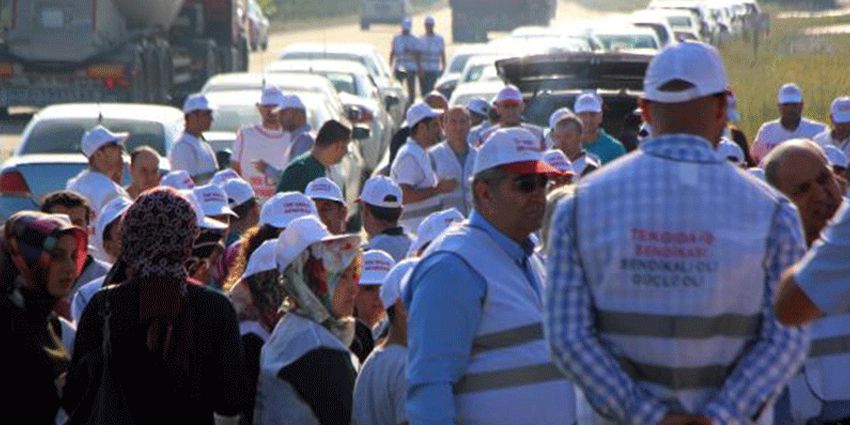 PATRONSEVERLERDEN ´GREVSAVAR´ MÜDAHALE